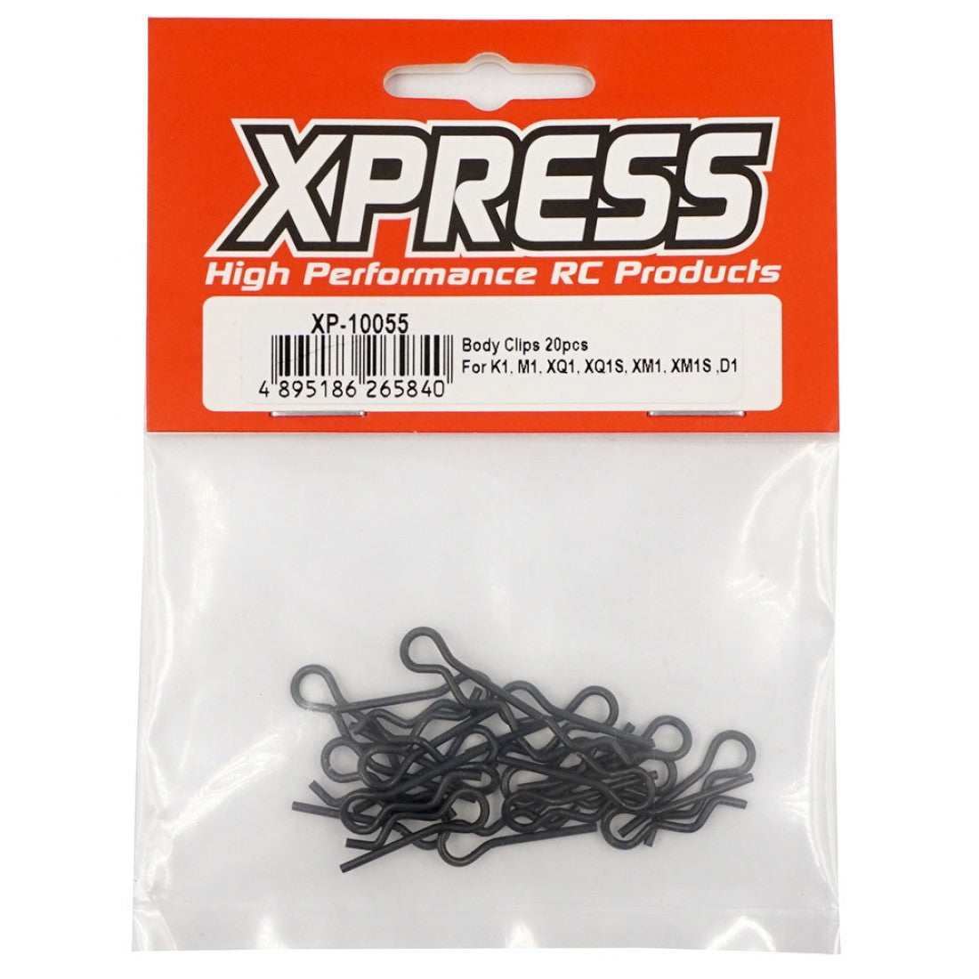 Xpress XP-10055 Body Clips 20pcs