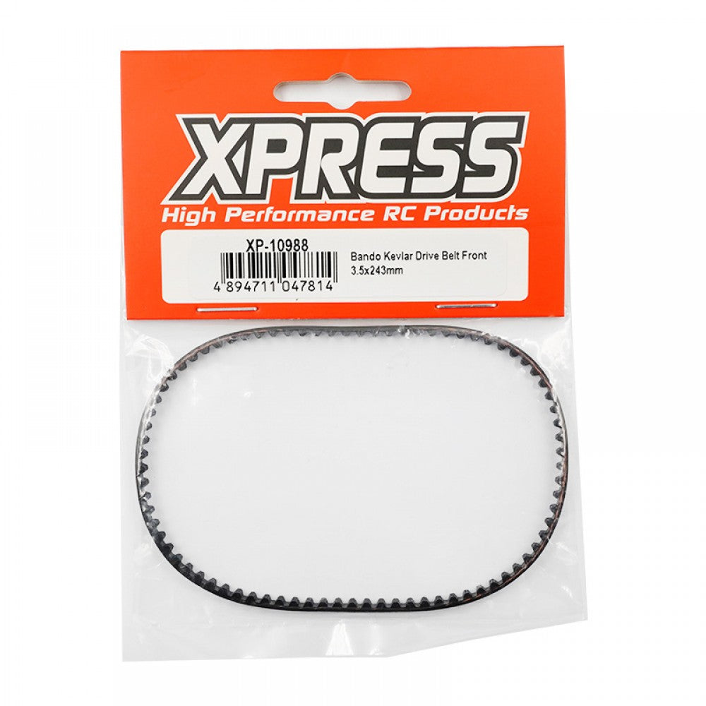 Xpress XP-10988 Bando Kevlar Drive Belt Front 3.5x243mm