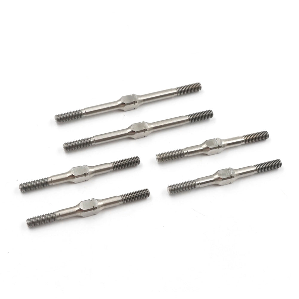 Yeah Racing KYOP-013SV Titanium Turnbuckle Set for Kyosho Optima / Optima Mid (6pcs)