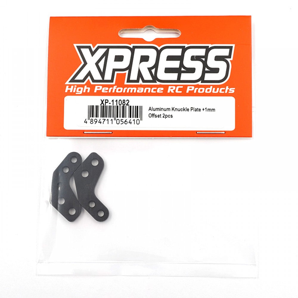 Xpress XP-11082 Aluminum Knuckle Plate +1mm Offset 2pcs