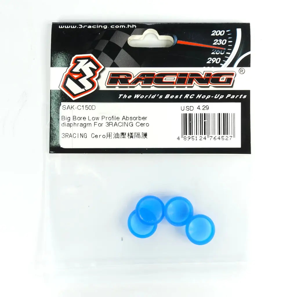 3Racing SAK-C150D Big Bore Low Profile Absorber Diaphragm for 3RACING Cero