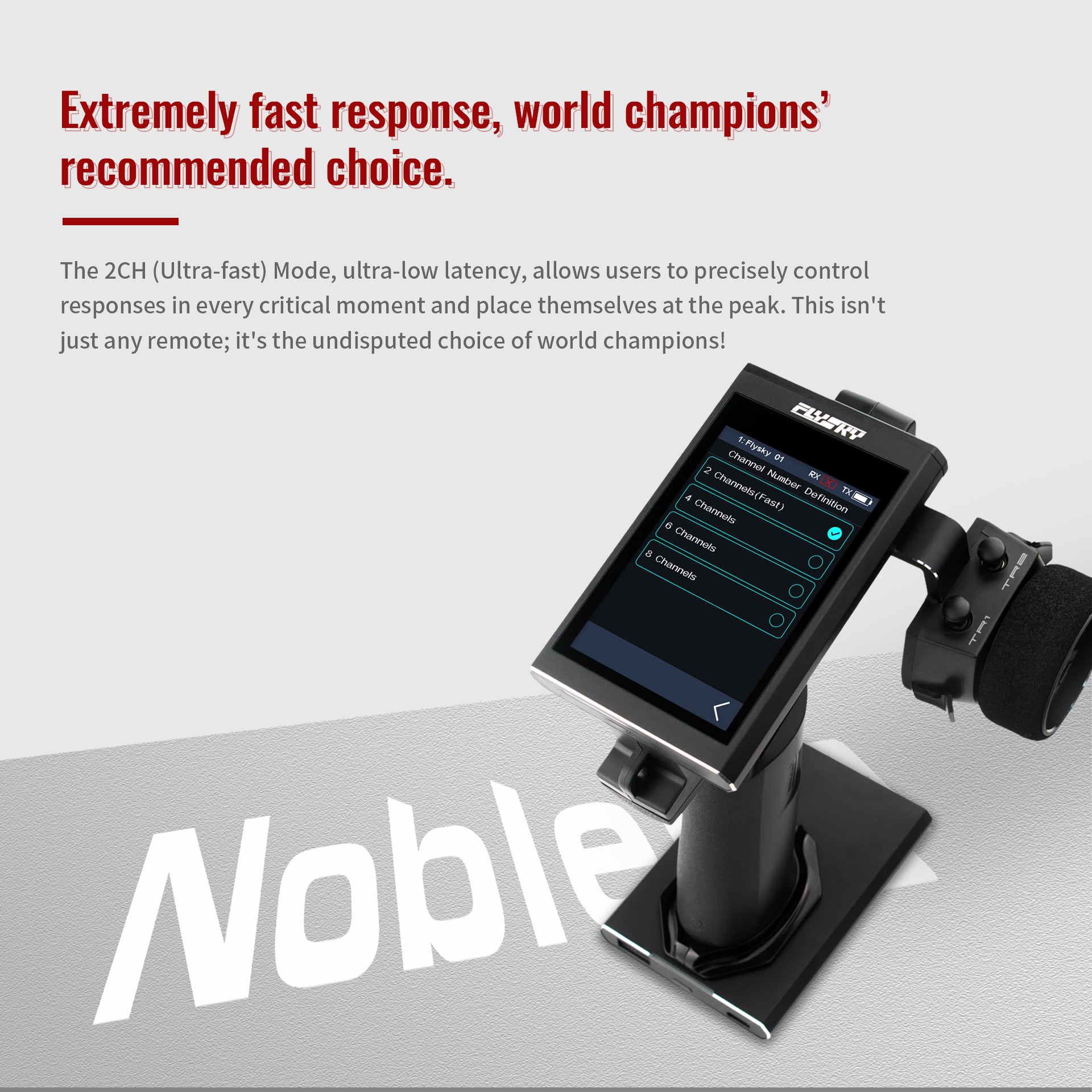 Flysky Noble NB4+ NB4 Plus Hi-Bright Touchscreen Wheel Radio System