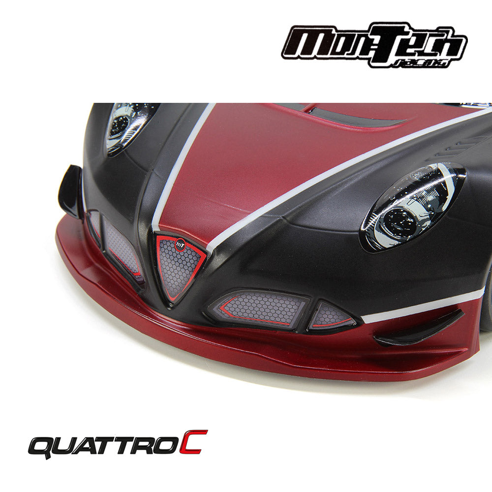 Mon-tech 022-015 Quattro C 190mm GT Body Shell