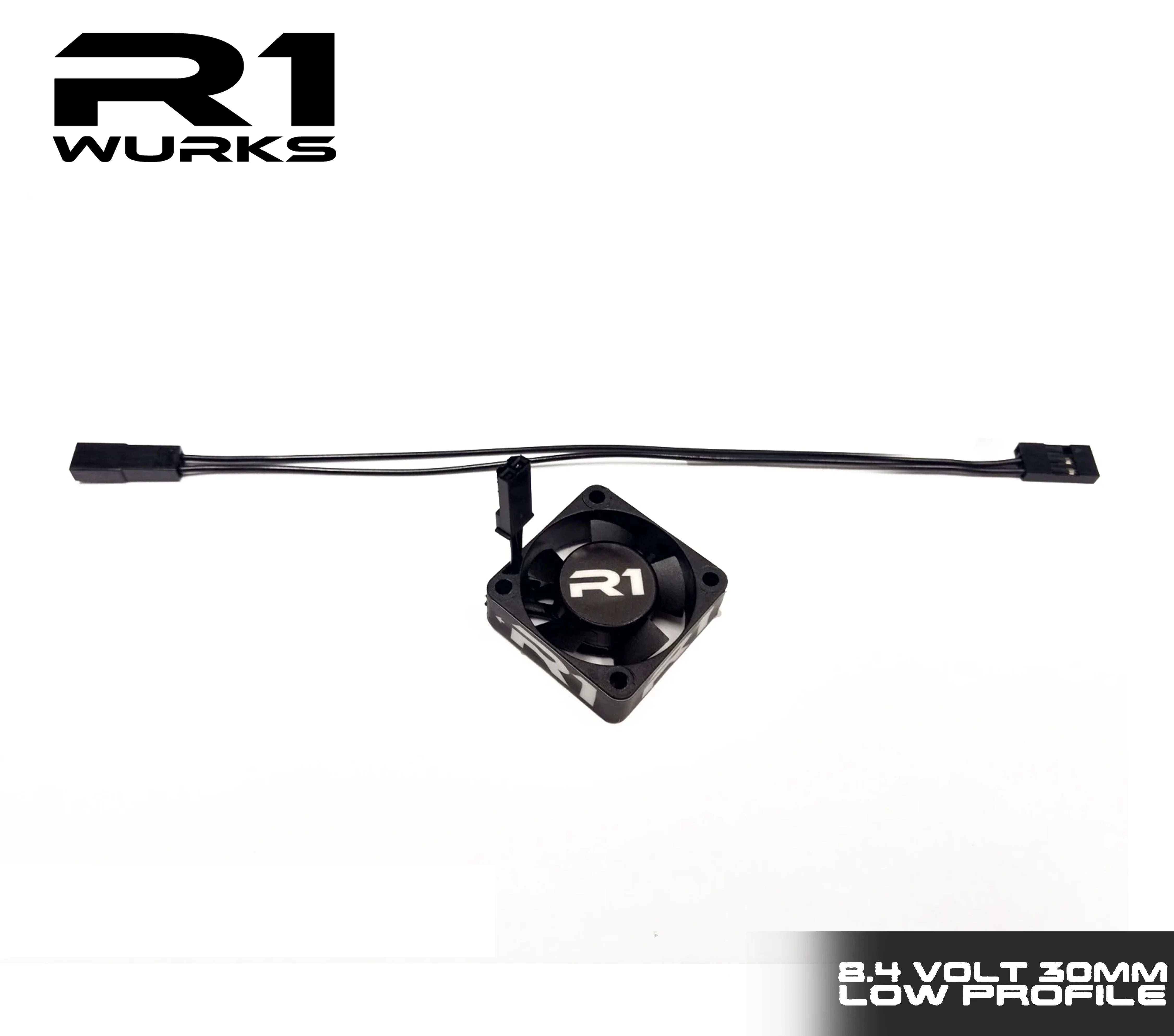 R1 Wurks 060006 30mm 8.4V Low Profile Premium Fan