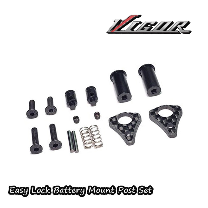 Vigor TA378 Easy Lock Battery Mount Post Set