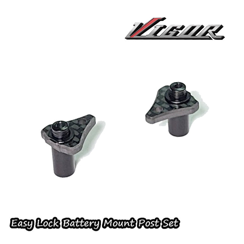 Vigor TA378 Easy Lock Battery Mount Post Set