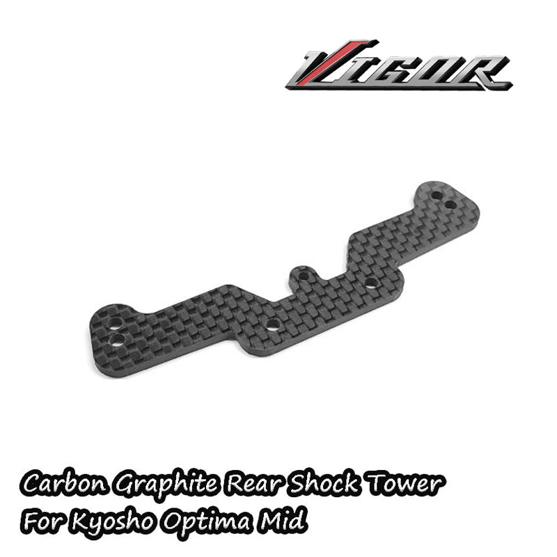 Vigor TH230 Carbon Fiber Rear Shock Tower for Optima Mid