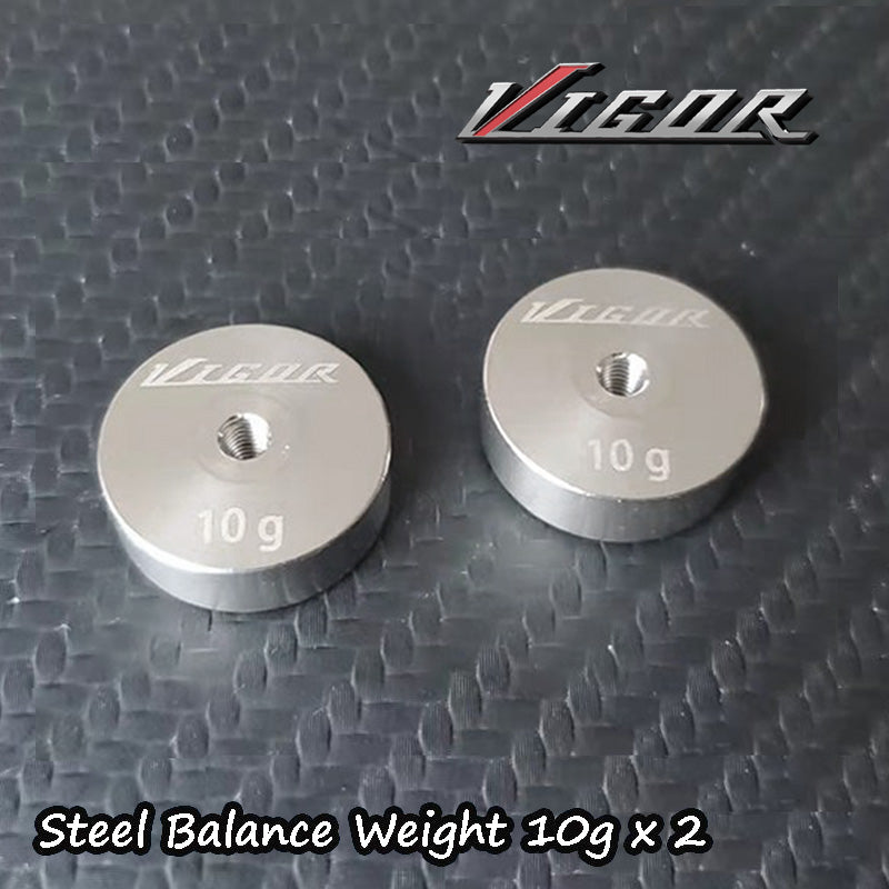 Vigor TA363 Steel Balance Weight 10g (2 pcs)