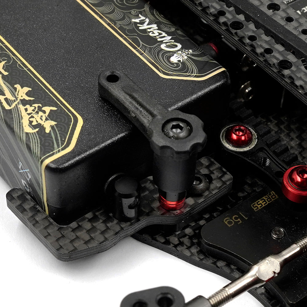 Xpress XP-10961 Carbon Fiber Quarter-Turn Battery Holder for XQ-series