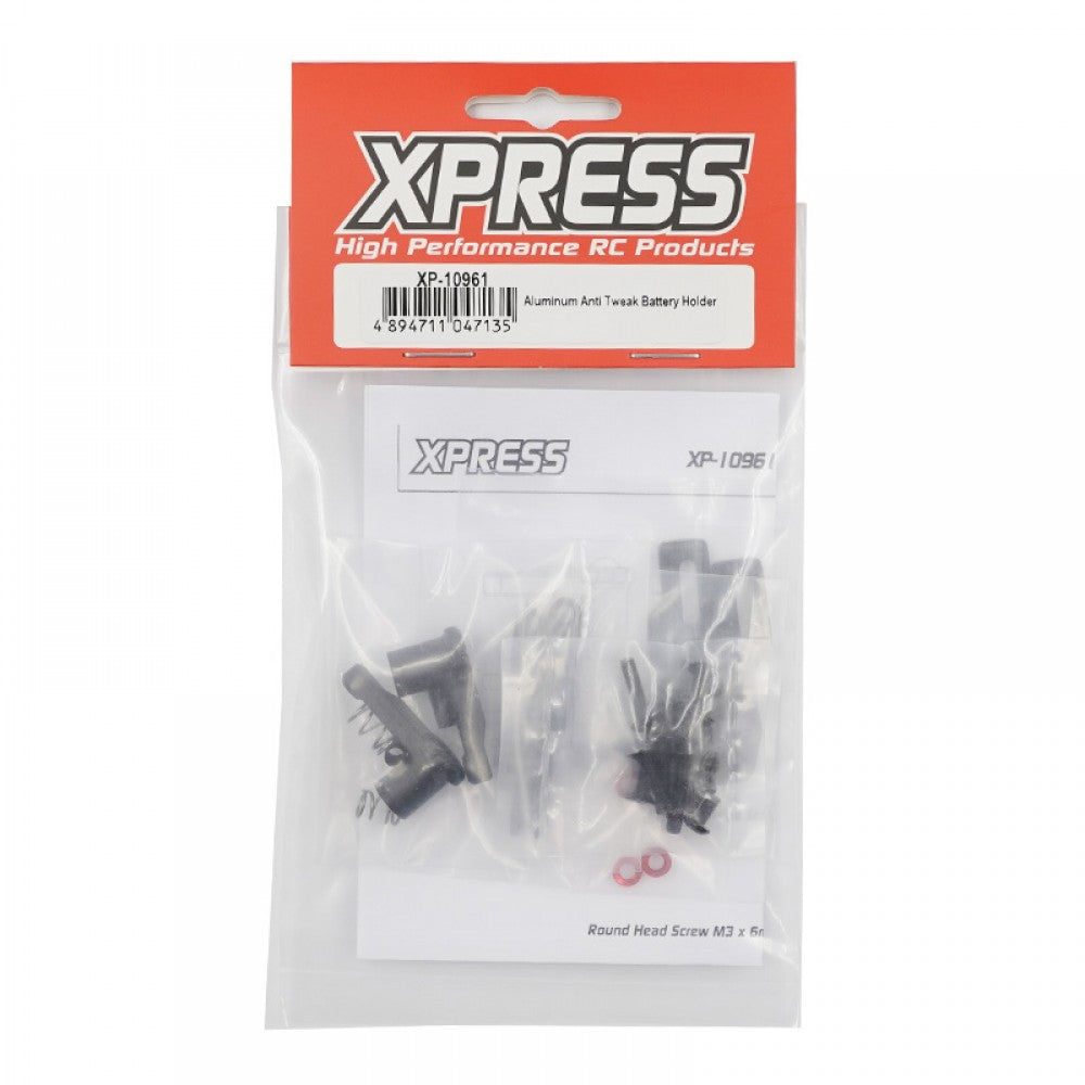 Xpress XP-10961 Carbon Fiber Quarter-Turn Battery Holder for XQ-series