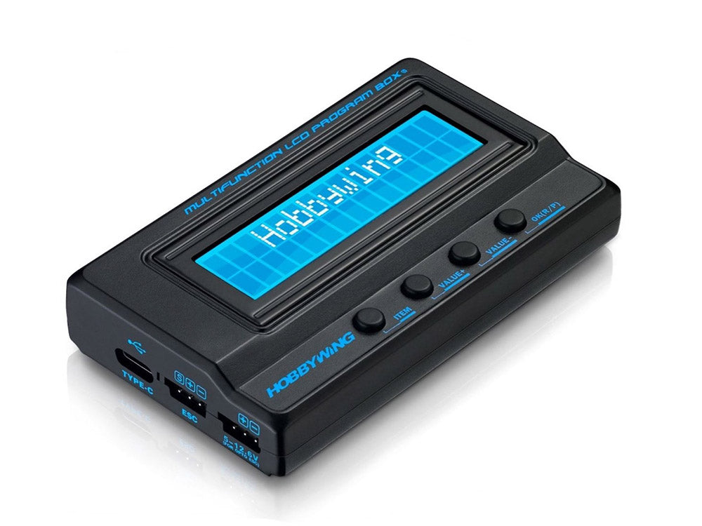Hobbywing 30502001 Multifunction LCD Professional Program Box
