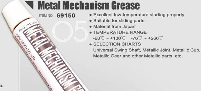 Hiro Seiko 69150 Metal Mechanism Grease