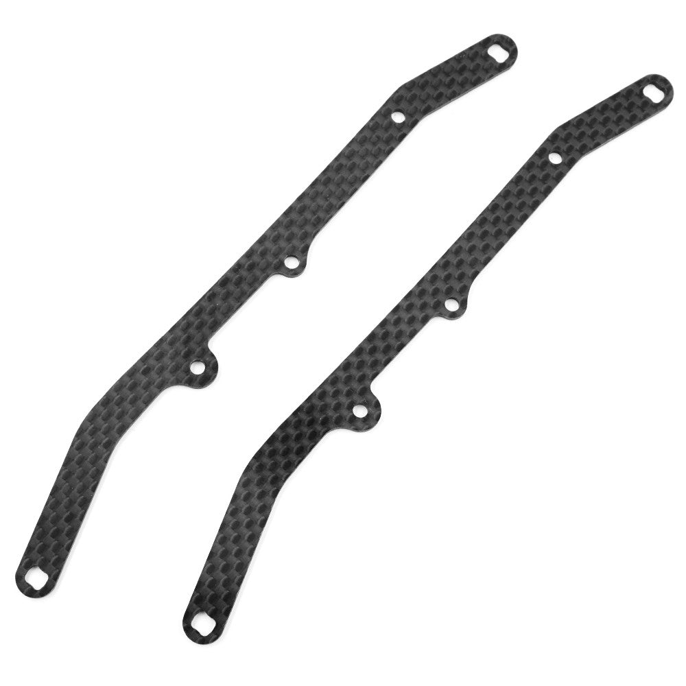 Xpress XP-10383 2mm Carbon Fiber Vertical Topdeck Plates 2pcs for XM1 XM1S