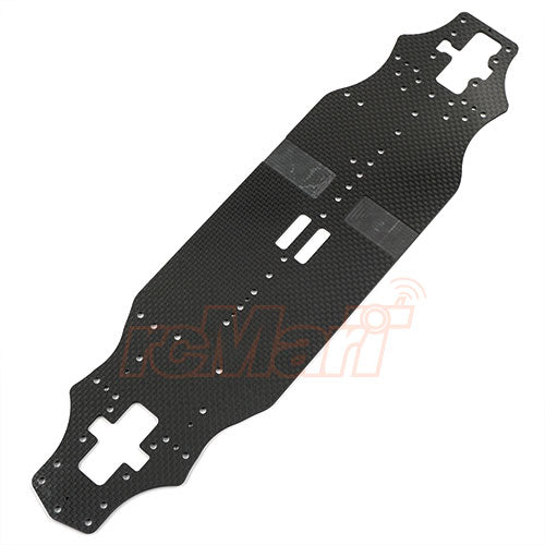 Xpress XP-10490 XQ1 Mid Pulley 2.25mm Carbon Fiber Chassis Plate