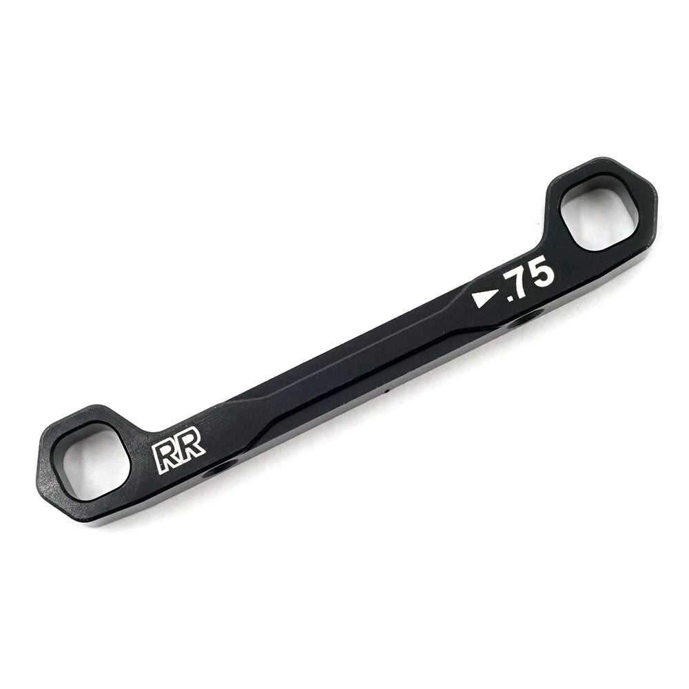 Xpress XP-10812 Aluminum +0.75mm RR Lower 1-Piece Suspension Mount