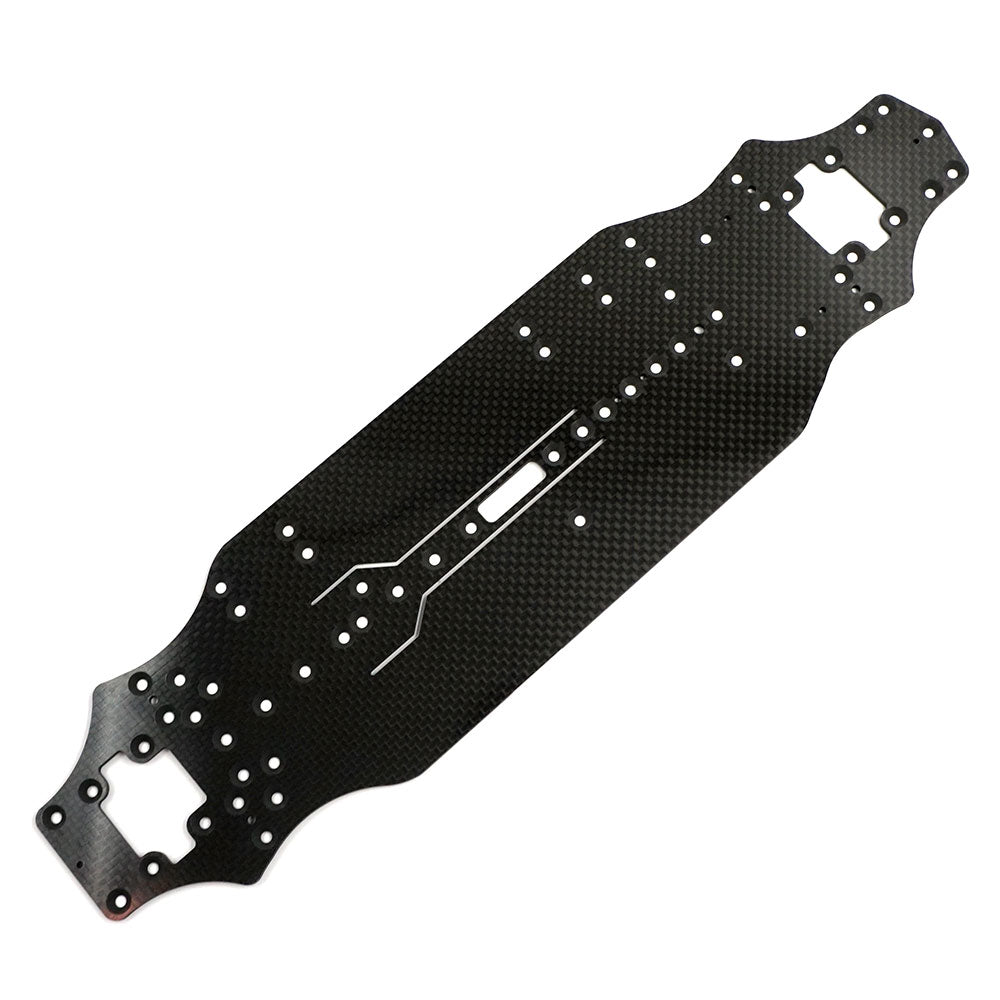 Xpress XP-10813 XQ10 2.25mm High Flex Graphite Main Chassis Plate