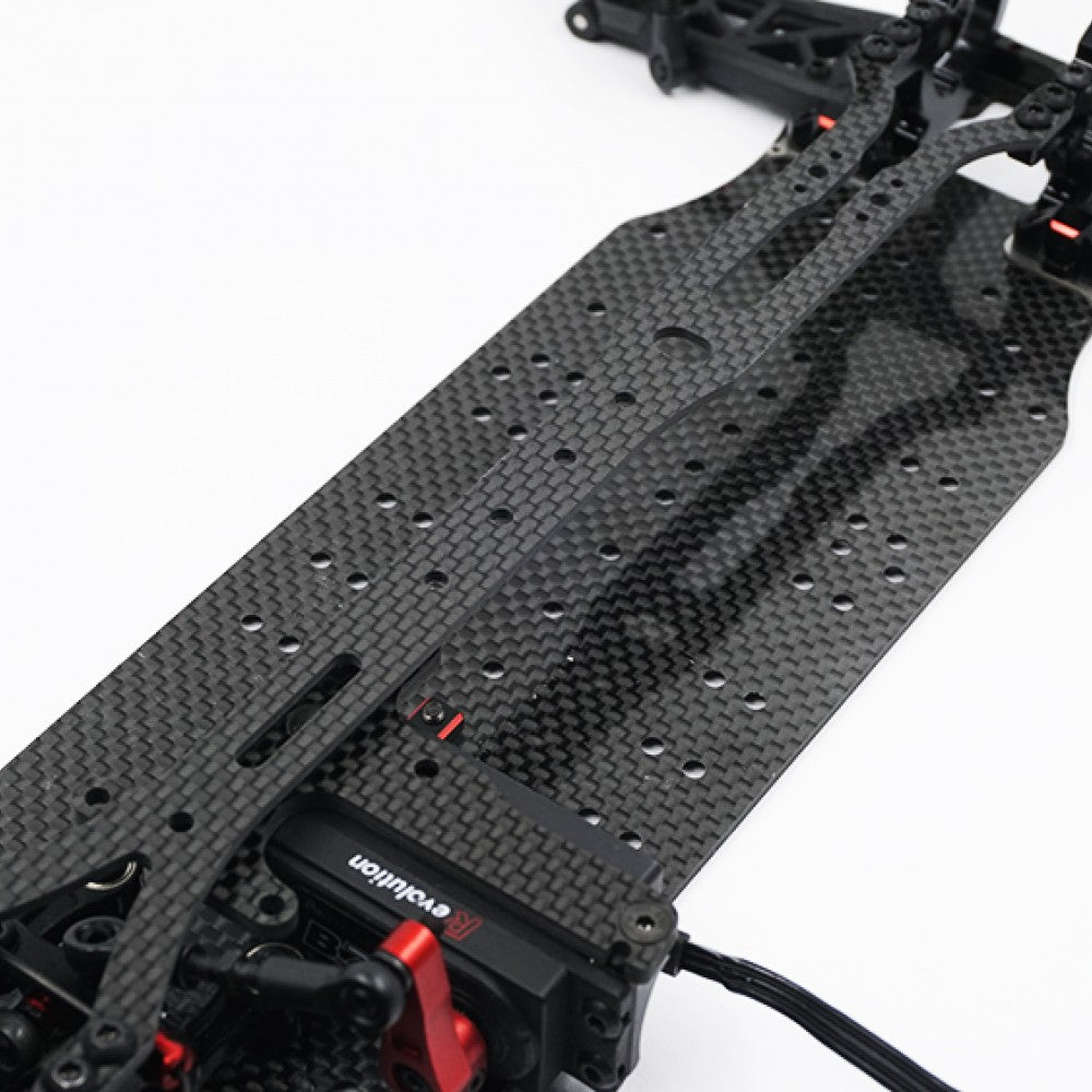 Xpress XP-10865 2mm Carbon Fiber Flex Elimination Top Deck for FT1 FT1S