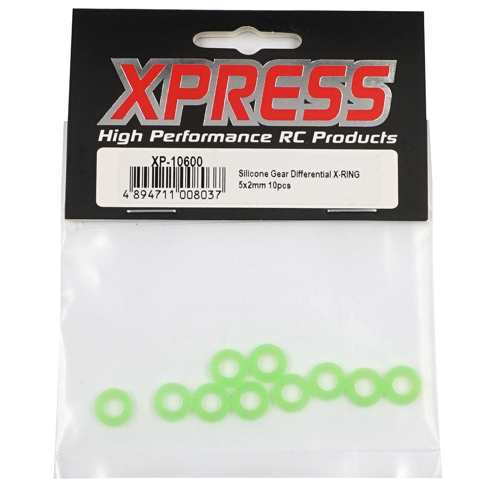 Xpress XP-10600 Silicone Gear Differential X-Ring 5x2mm 10pcs