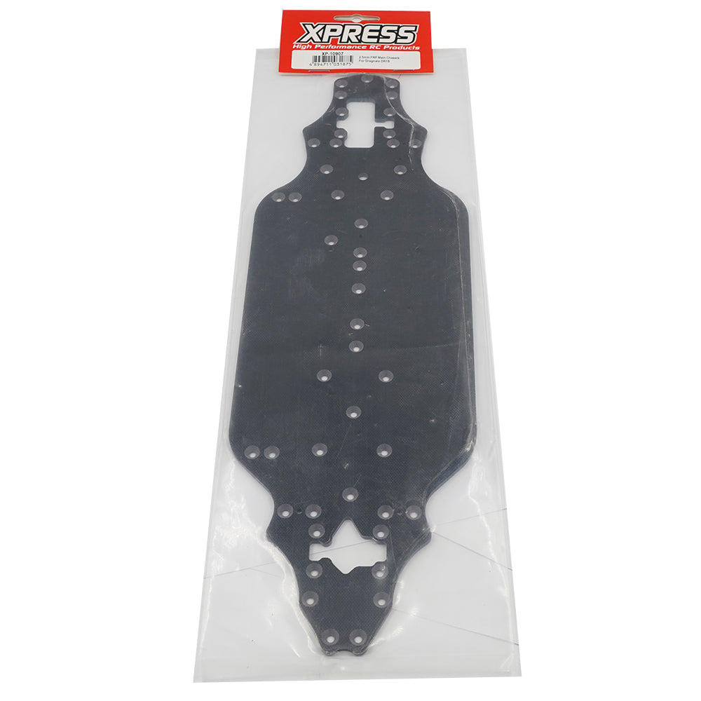Xpress XP-10907 2.5mm FRP Main Chassis Plate For Dragnalo DR1S