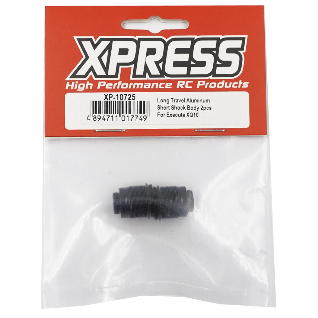 Xpress XP-10725 Long Travel Aluminum Short Shock Body 2pcs