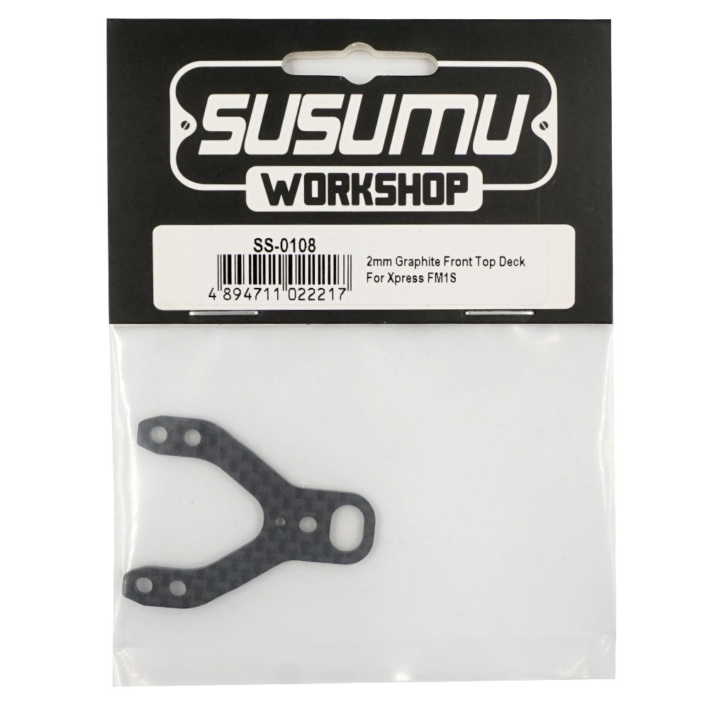 Susumu SS-0108 2mm Carbon Fiber Front Top Deck for FM1S