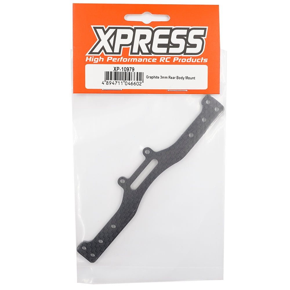 Xpress XP-10979 3mm Carbon Fiber Rear Body Mount