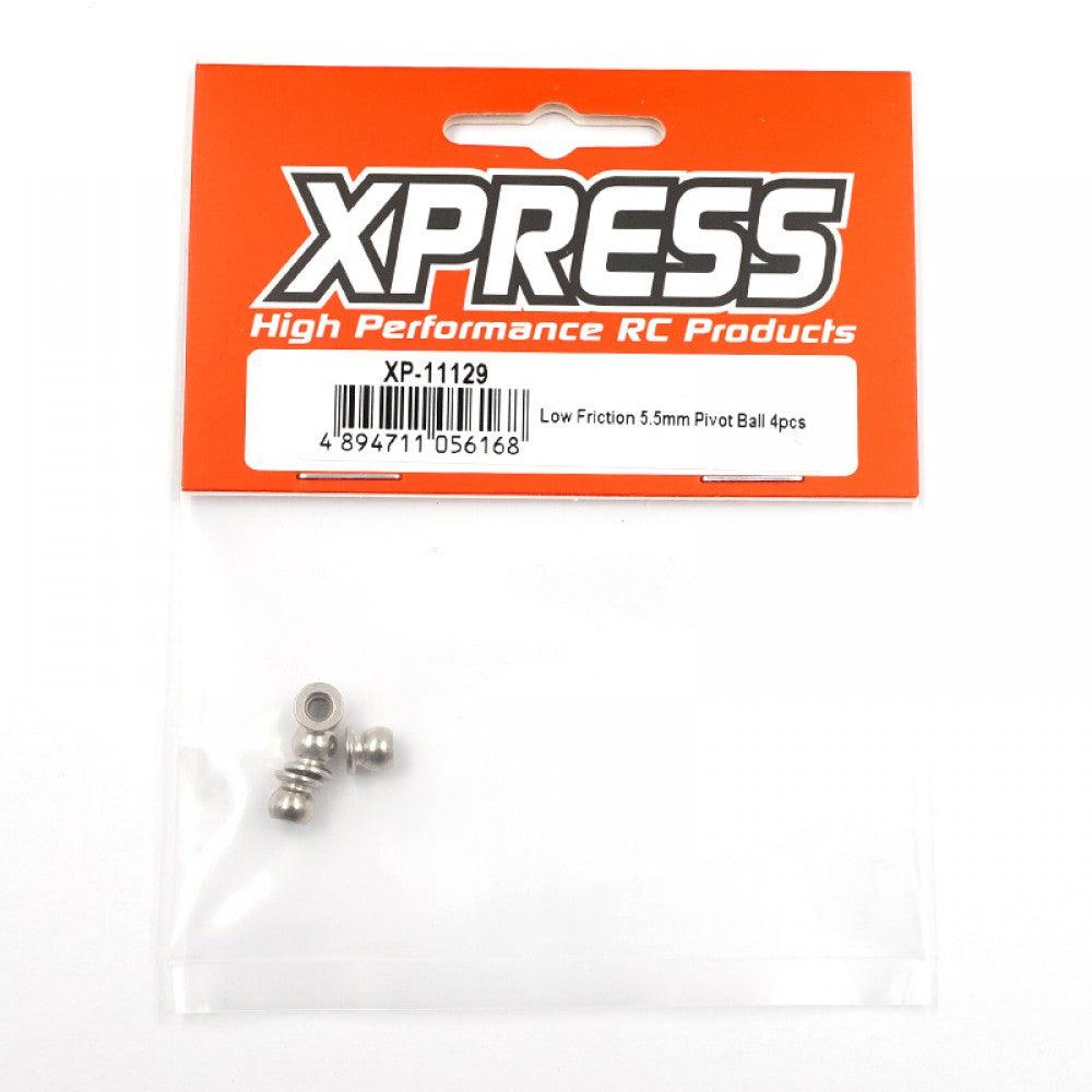 Xpress XP-11129 Low Friction 5.5mm Pivot Ball 4pcs