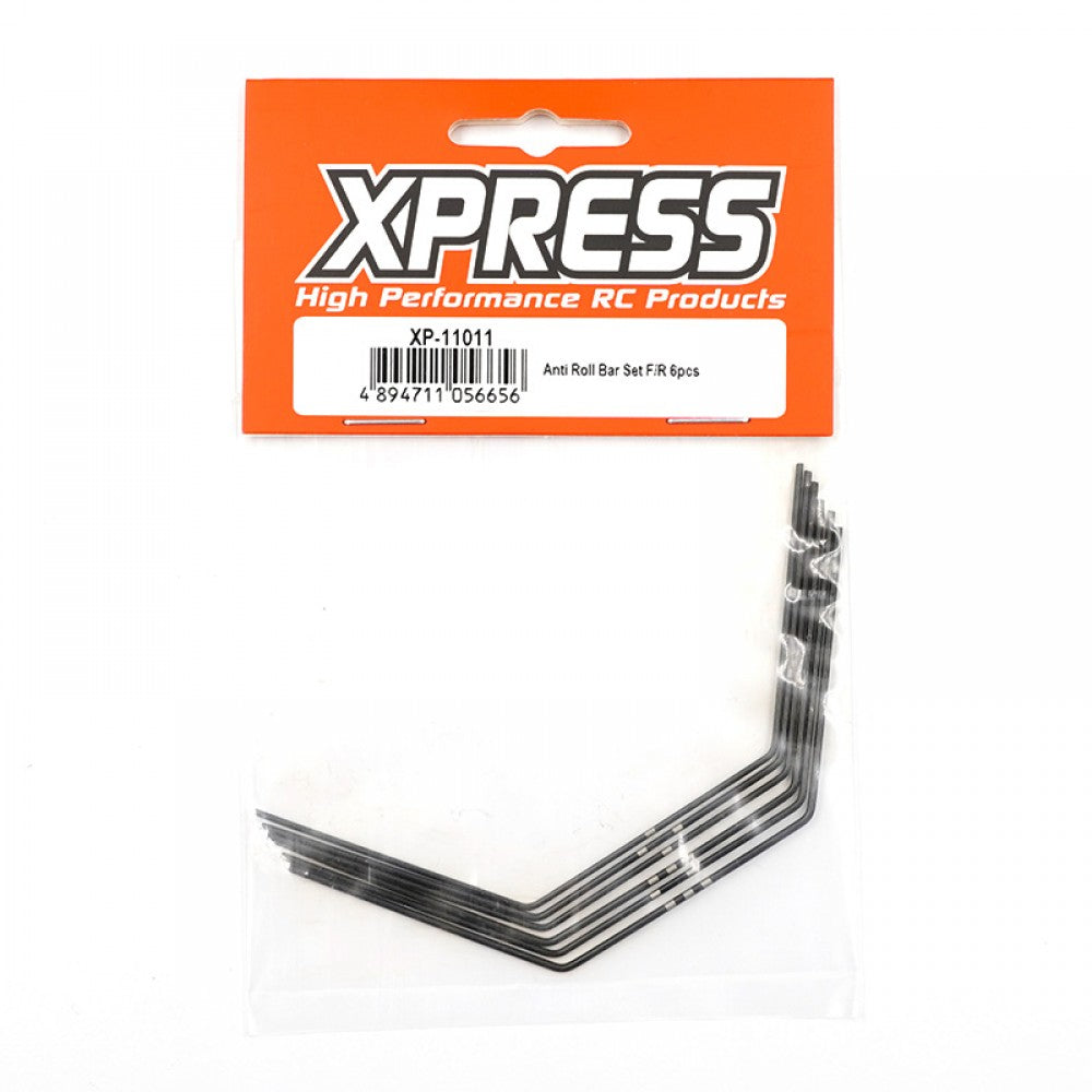 Xpress XP-11011 XQ11 Anti-Roll Bar Set F/R 6pcs