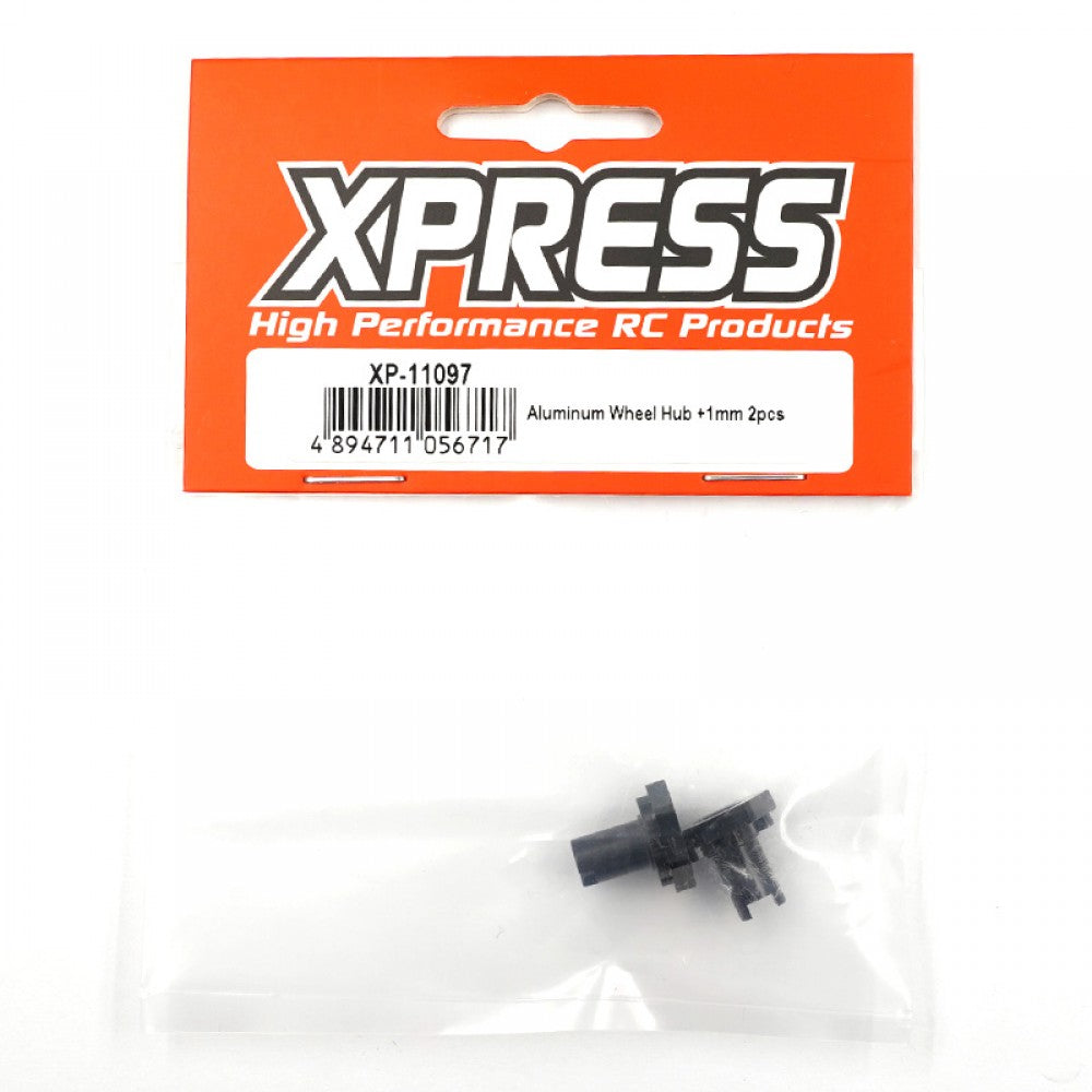 Xpress XP-11097 Aluminum Wheel Hub +1mm 2pcs