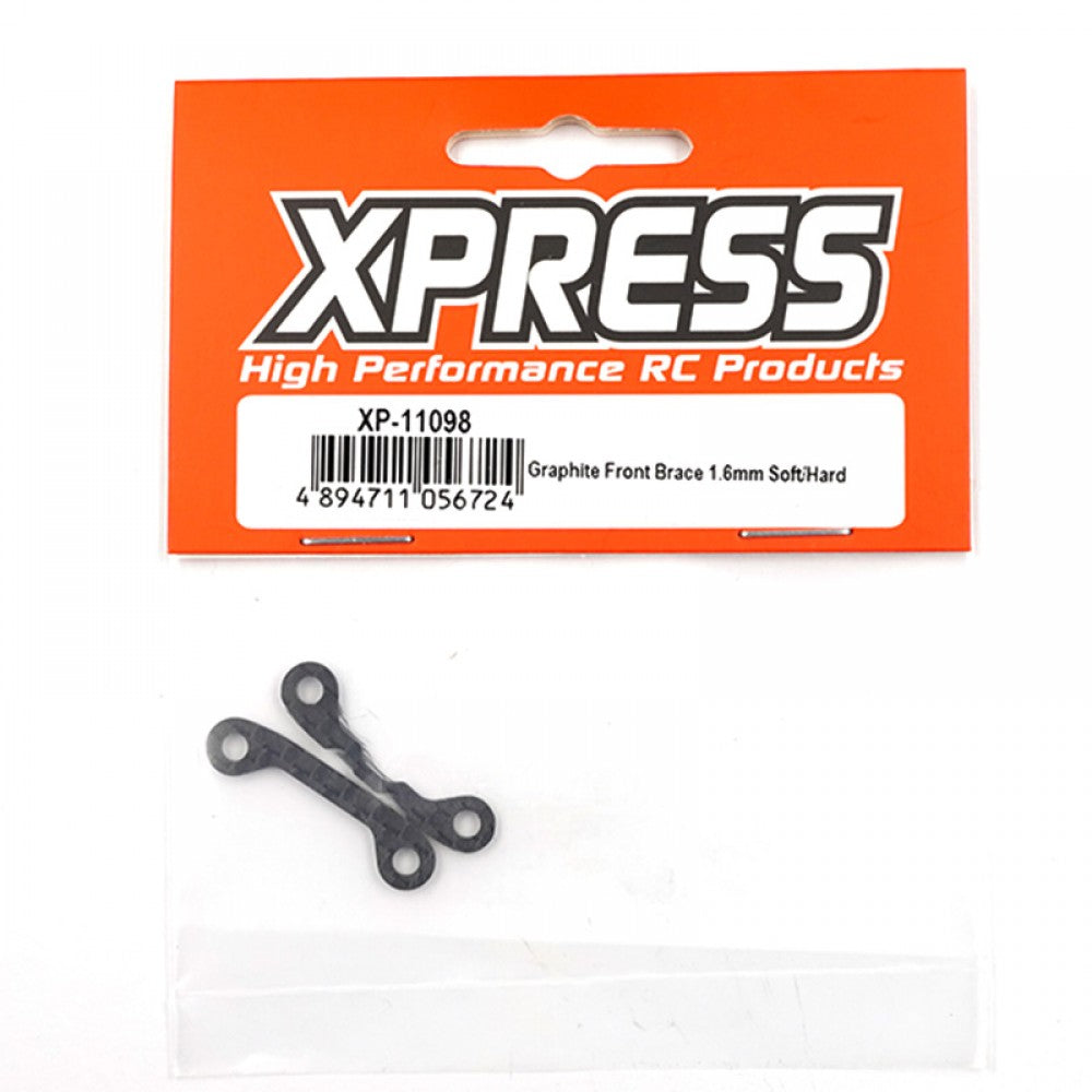 Xpress XP-11098 XQ11 1.6mm Carbon Fiber Front Brace Set