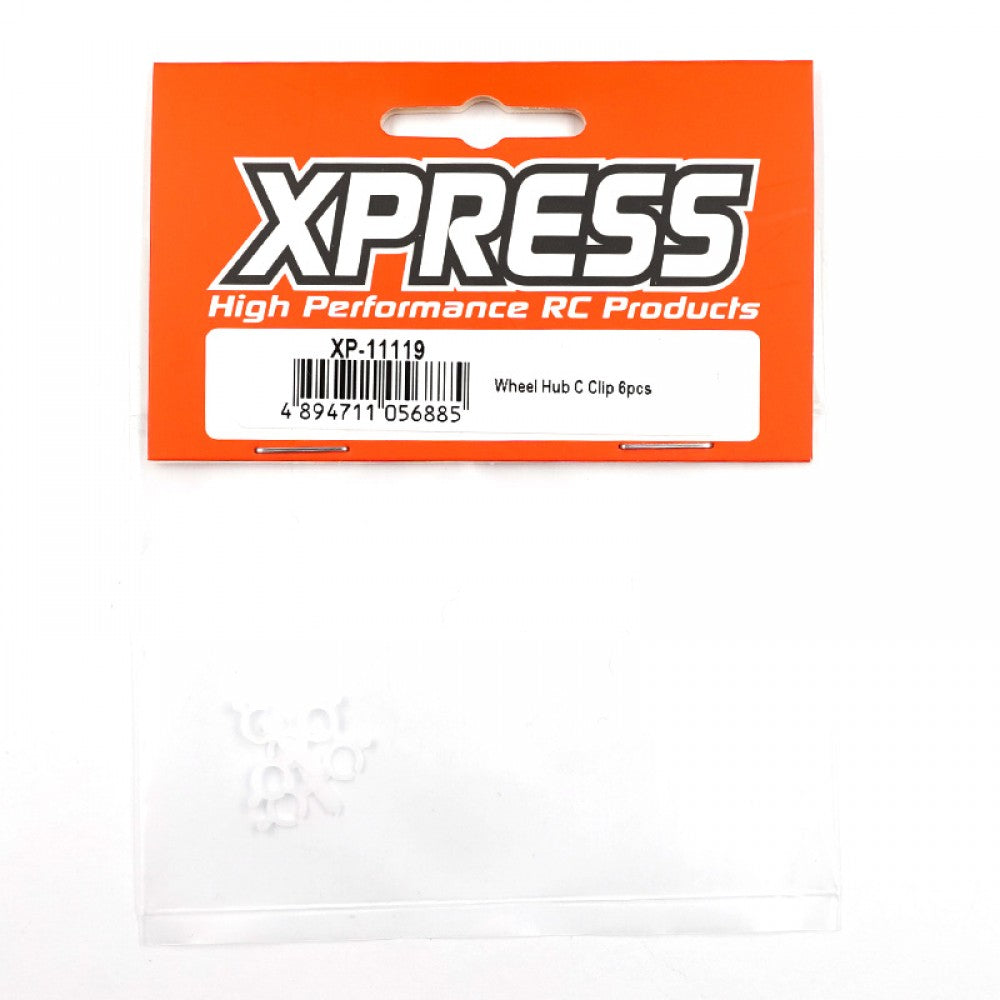 Xpress XP-11119 Wheel Hub C-Clip 6pcs