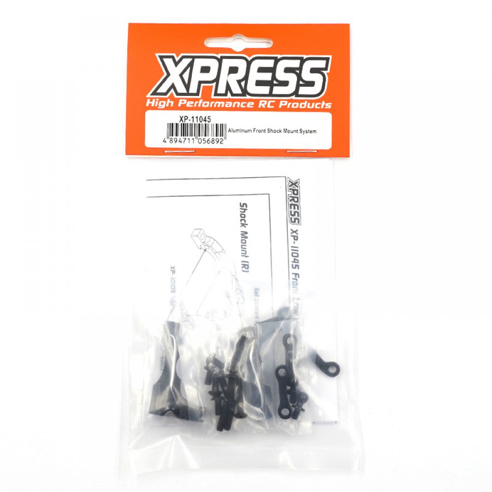 Xpress XP-11045 Aluminum Front Low Profile Shock Mount System