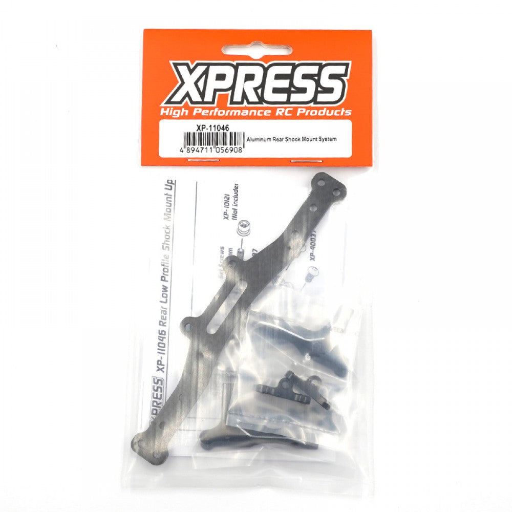 Xpress XP-11046 Aluminum Rear Low Profile Shock Mount System