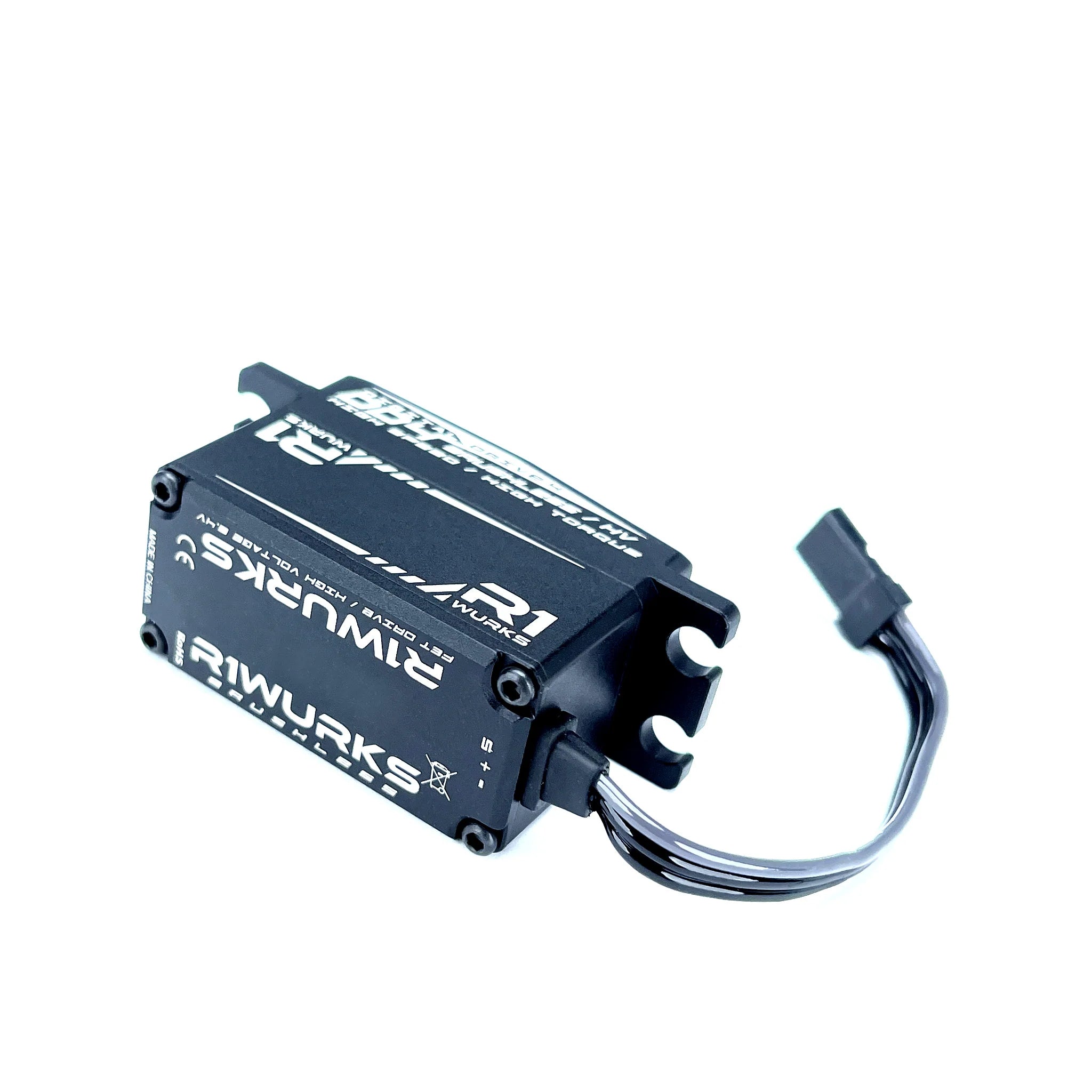 R1 Wurks 050010 DD4 High Torque/Speed Low-Profile Servo