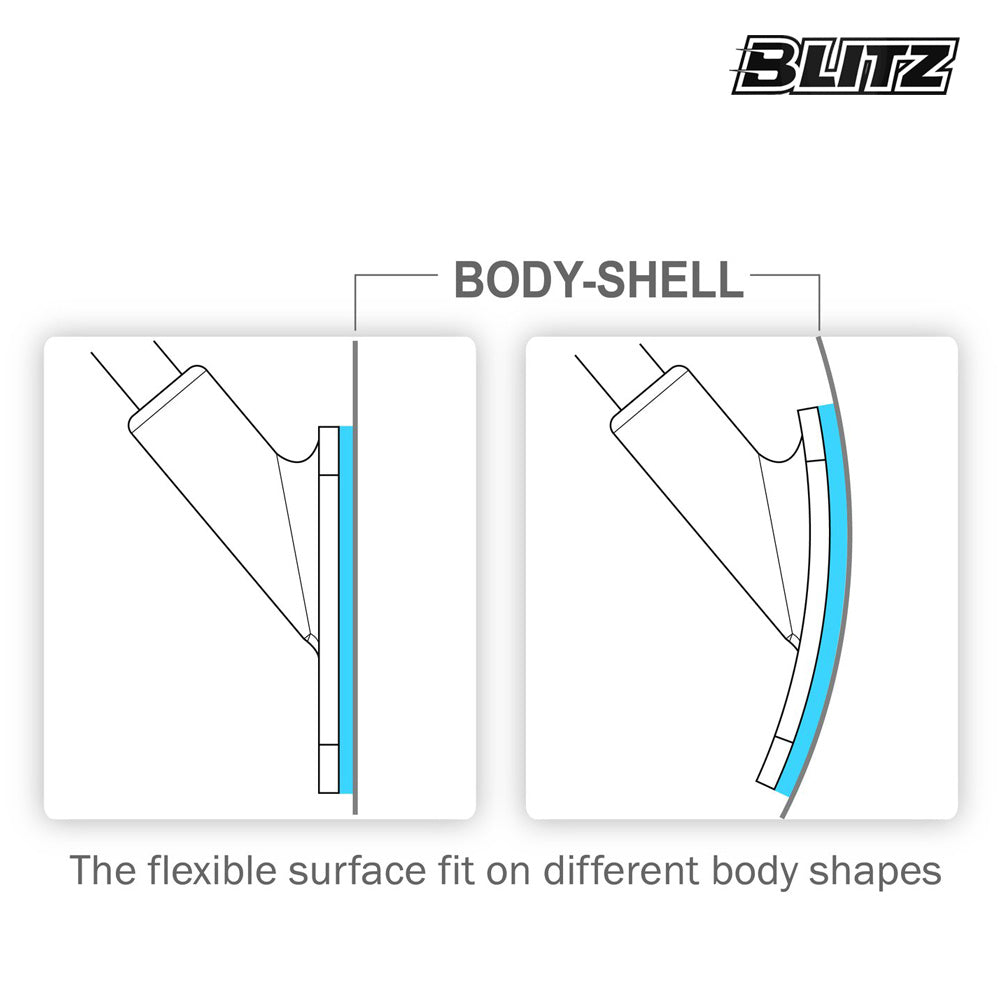 TiTAN 60613 1/10 FLEX Bodyshell Stiffener (2)