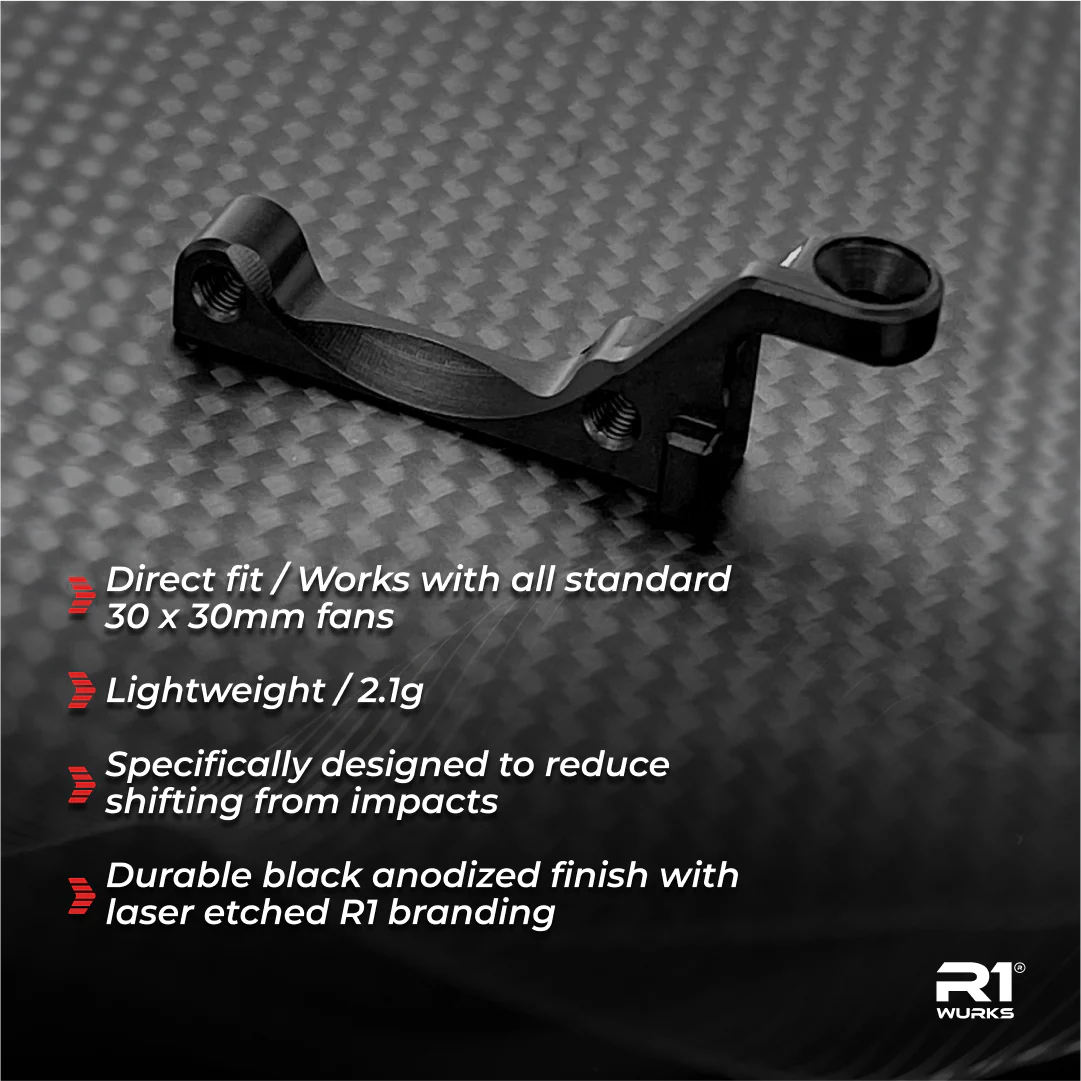 R1 Wurks 900008 B74 Aluminum Rear Fan Mount – Smokem