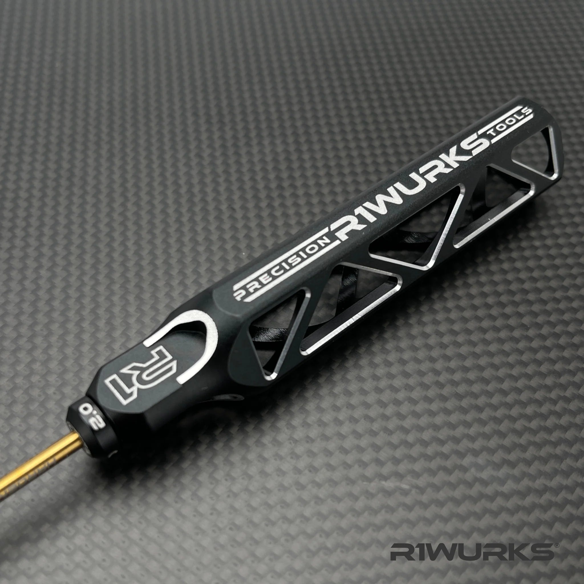 R1 Wurks 900043 Premium Premium Ball Hex Driver 2.0mm