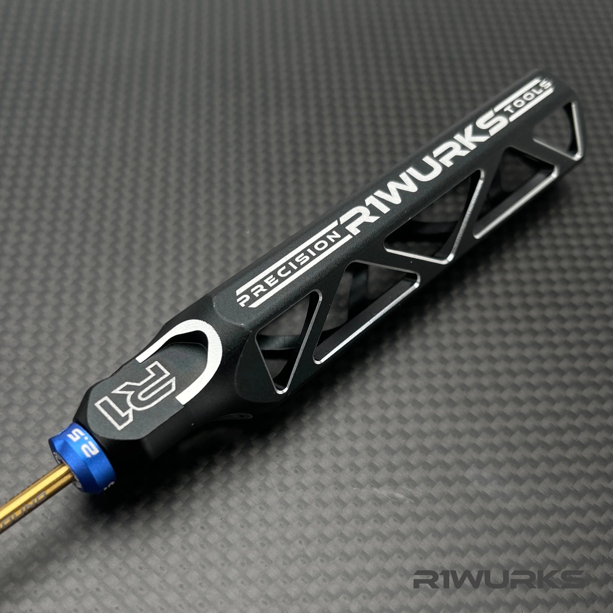 R1 Wurks 900044 Premium Premium Ball Hex Driver 2.5mm