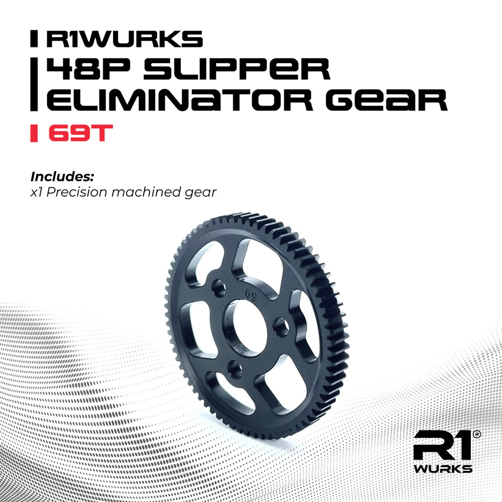 R1 Wurks 900055 B7 Slipper Eliminator Spur Gear