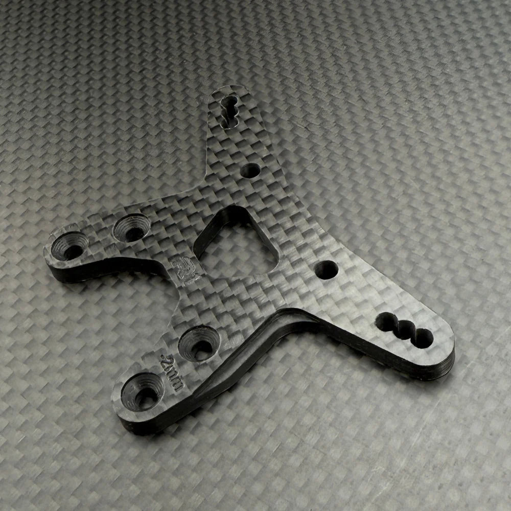R1 Wurks 900151 Front Carbon Fiber Shock Tower -2mm