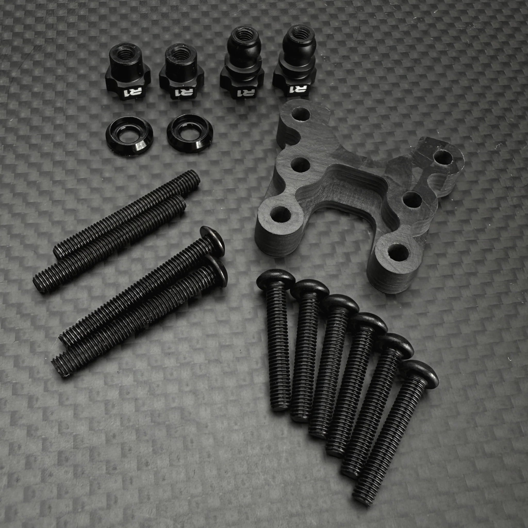 R1 Wurks 900153 B7 Rear Inverted Shock Hardware Set