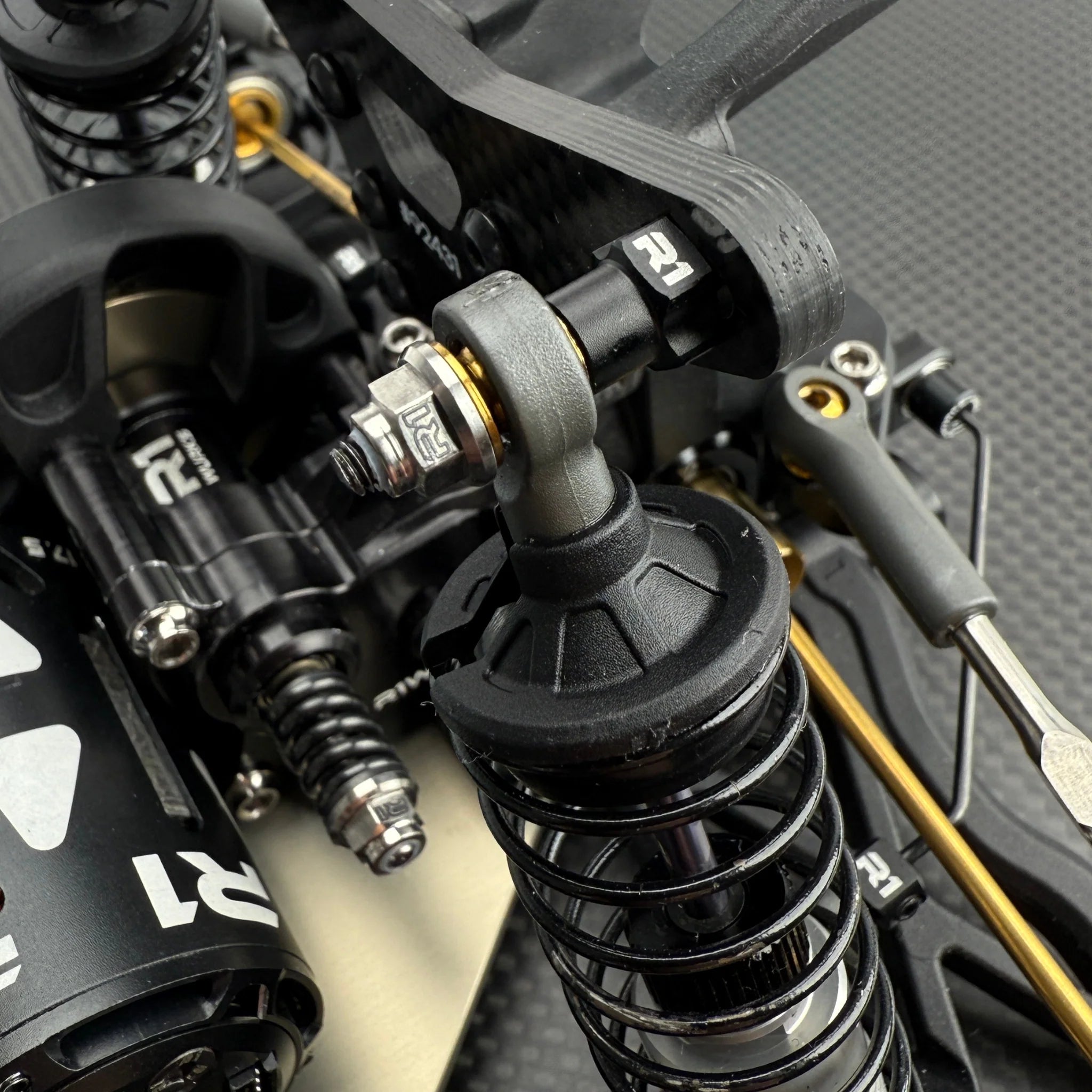 R1 Wurks 900153 B7 Rear Inverted Shock Hardware Set