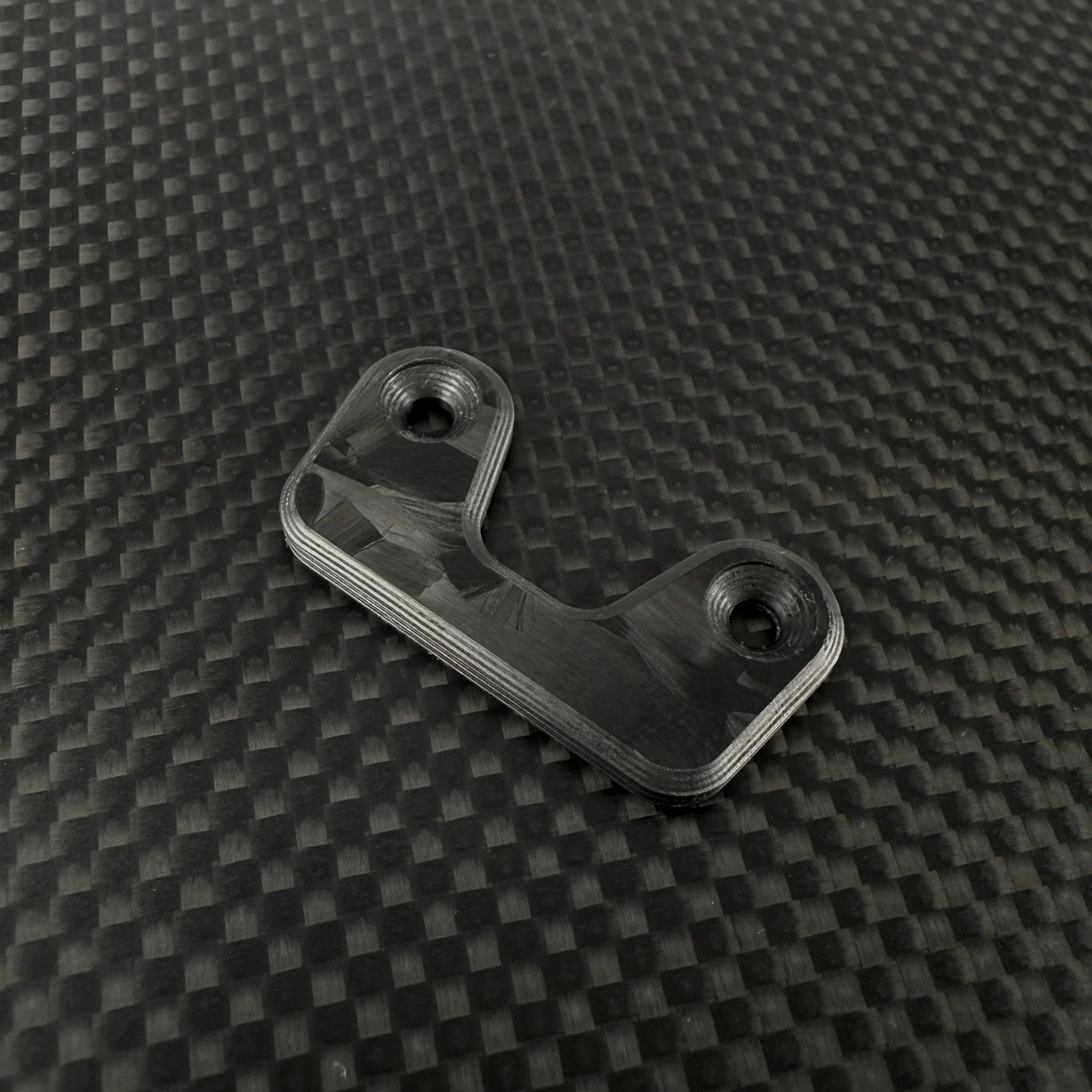 R1 Wurks 900157 B7 Carbon Fiber Wing Button - Rear