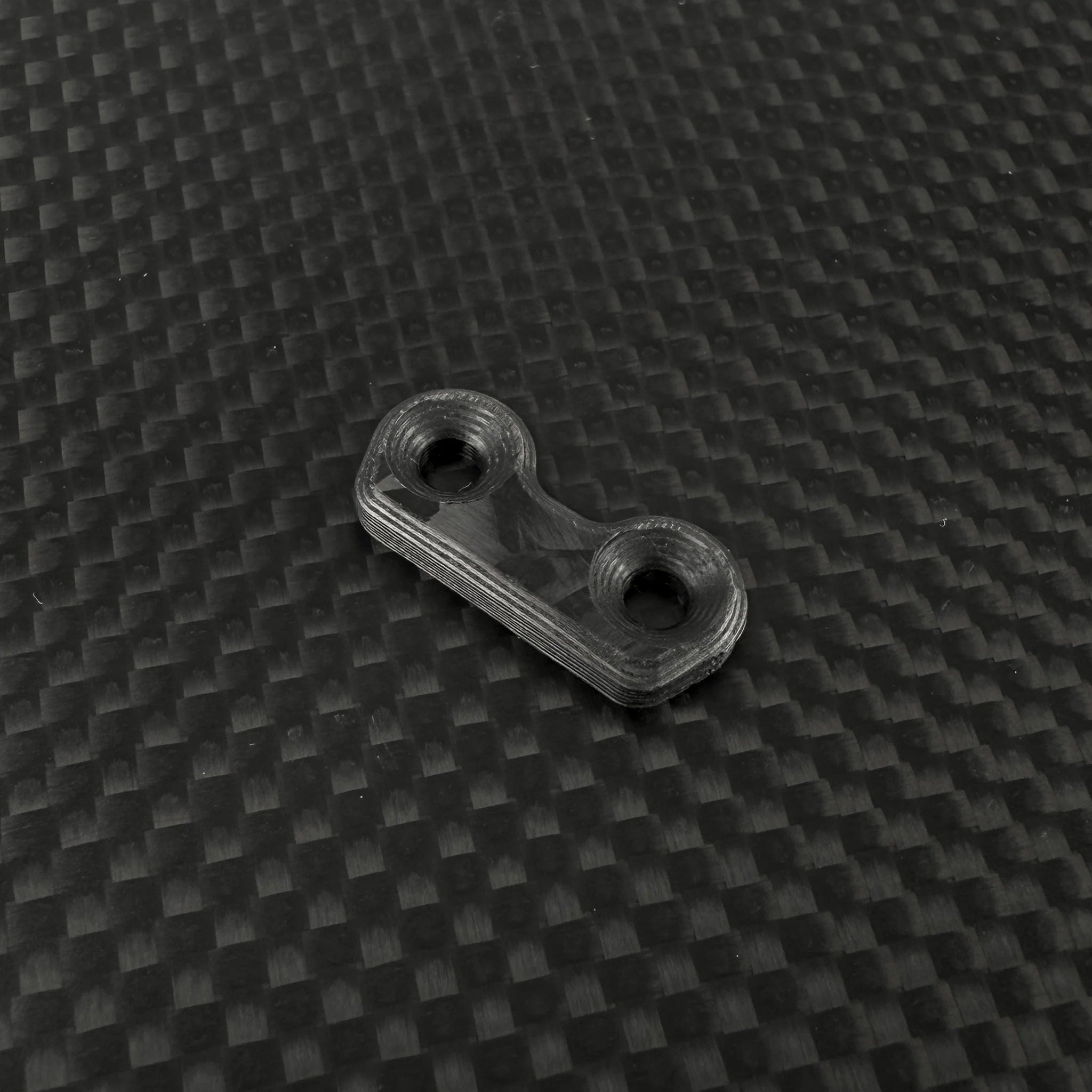 R1 Wurks 900160 B7 Carbon Fiber Wing Button - Front