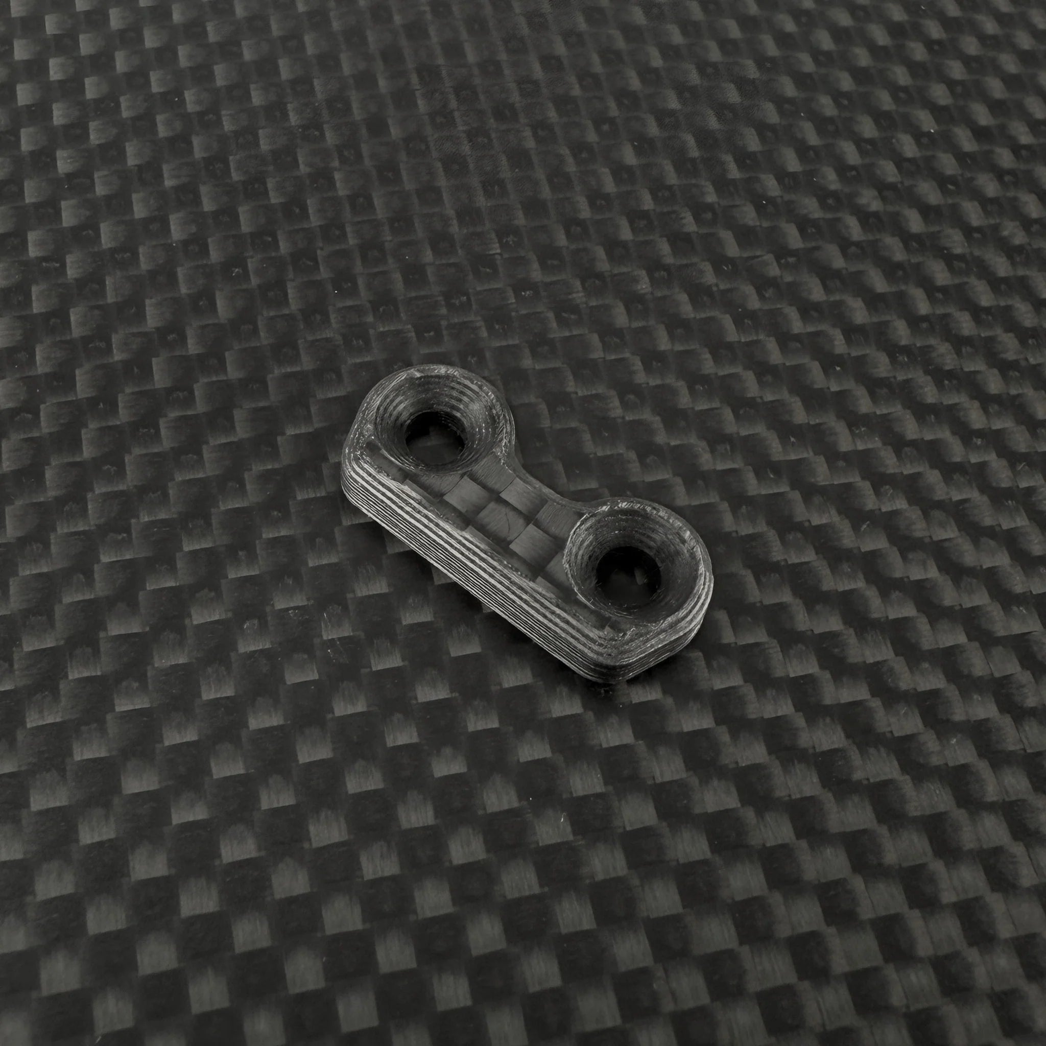 R1 Wurks 900160 B7 Carbon Fiber Wing Button - Front