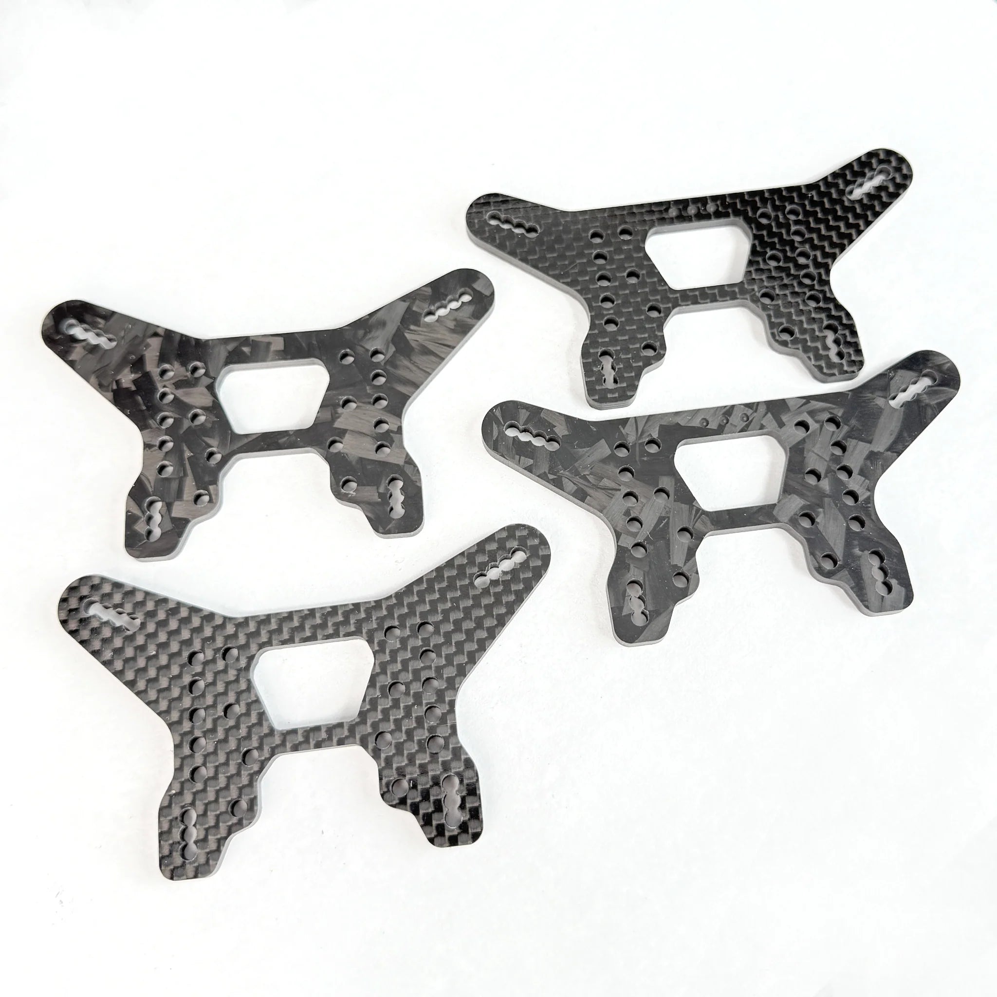 R1 Wurks 900195 Rear Carbon Fiber Shock Towers XB4