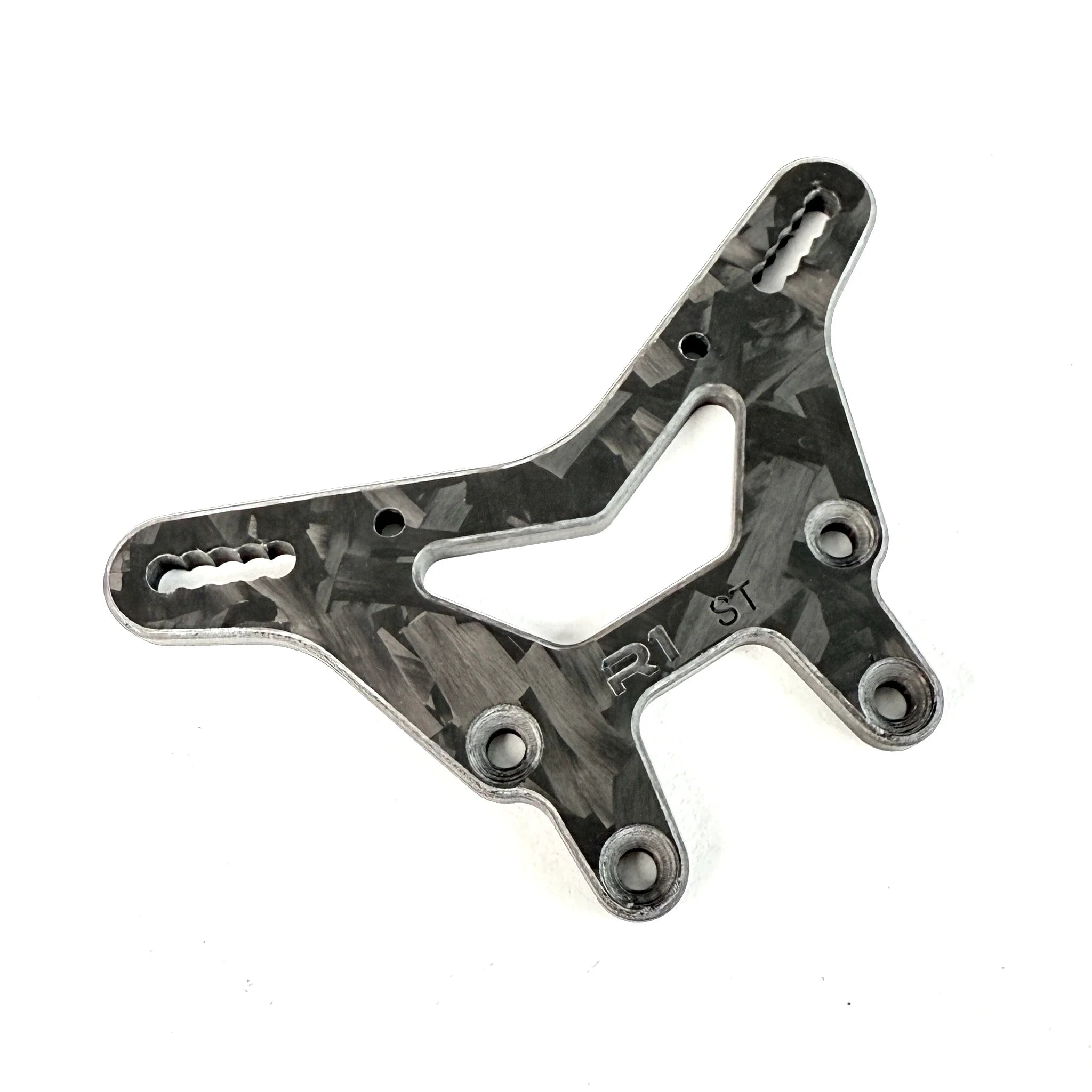 R1 Wurks 900197 Carbon Fiber Front Shock Towers for 22X