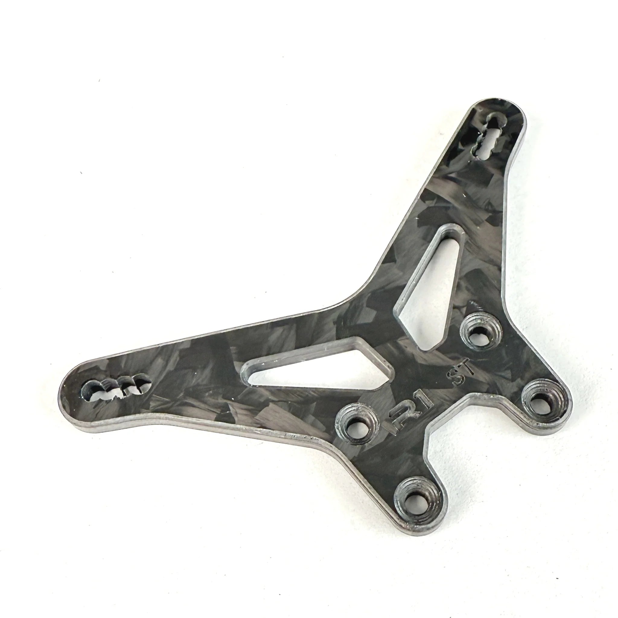 R1 Wurks 900200 Carbon Fiber Rear Shock Towers for 22X