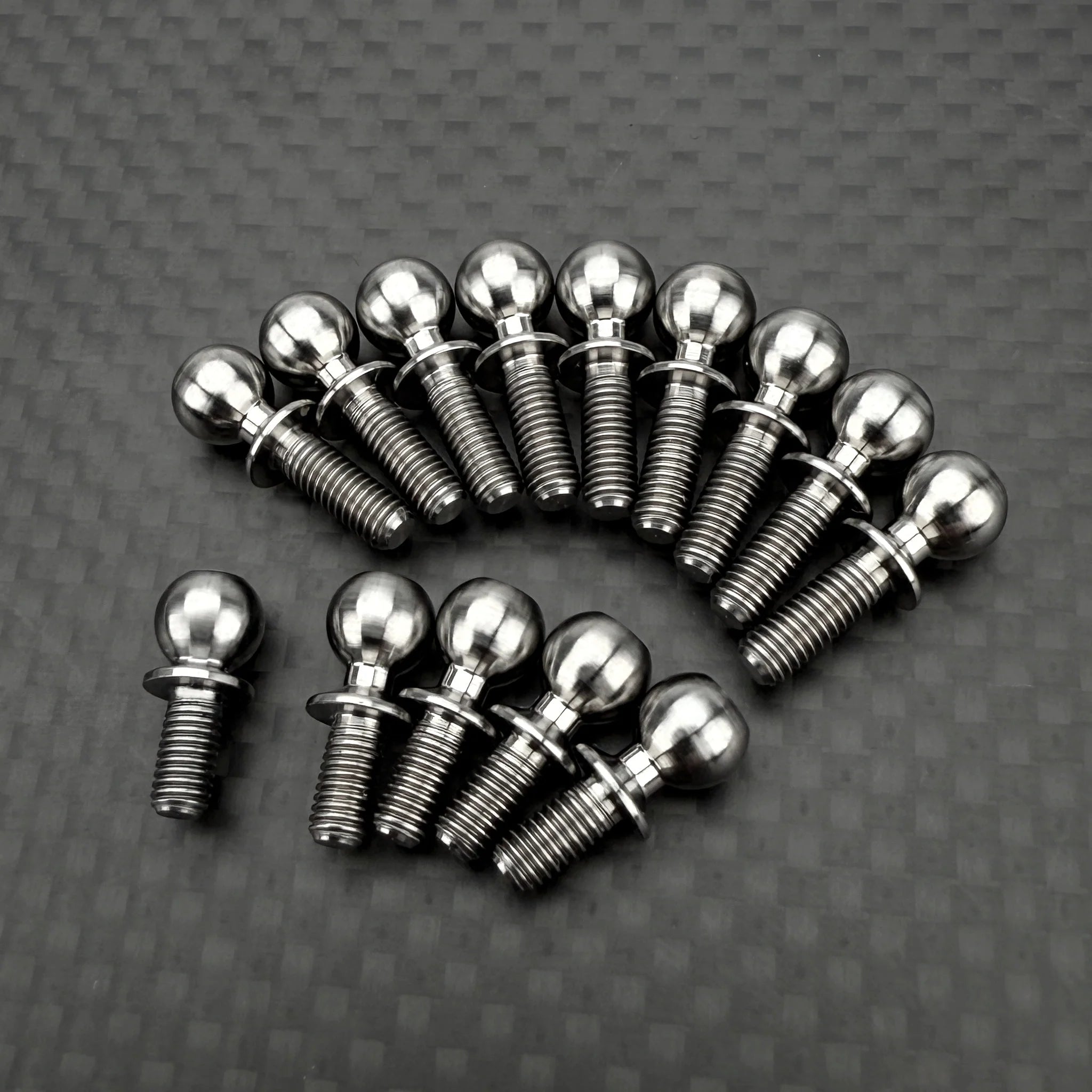 R1 Wurks 900207 Titanium Ball Stud Set 14pcs for B84