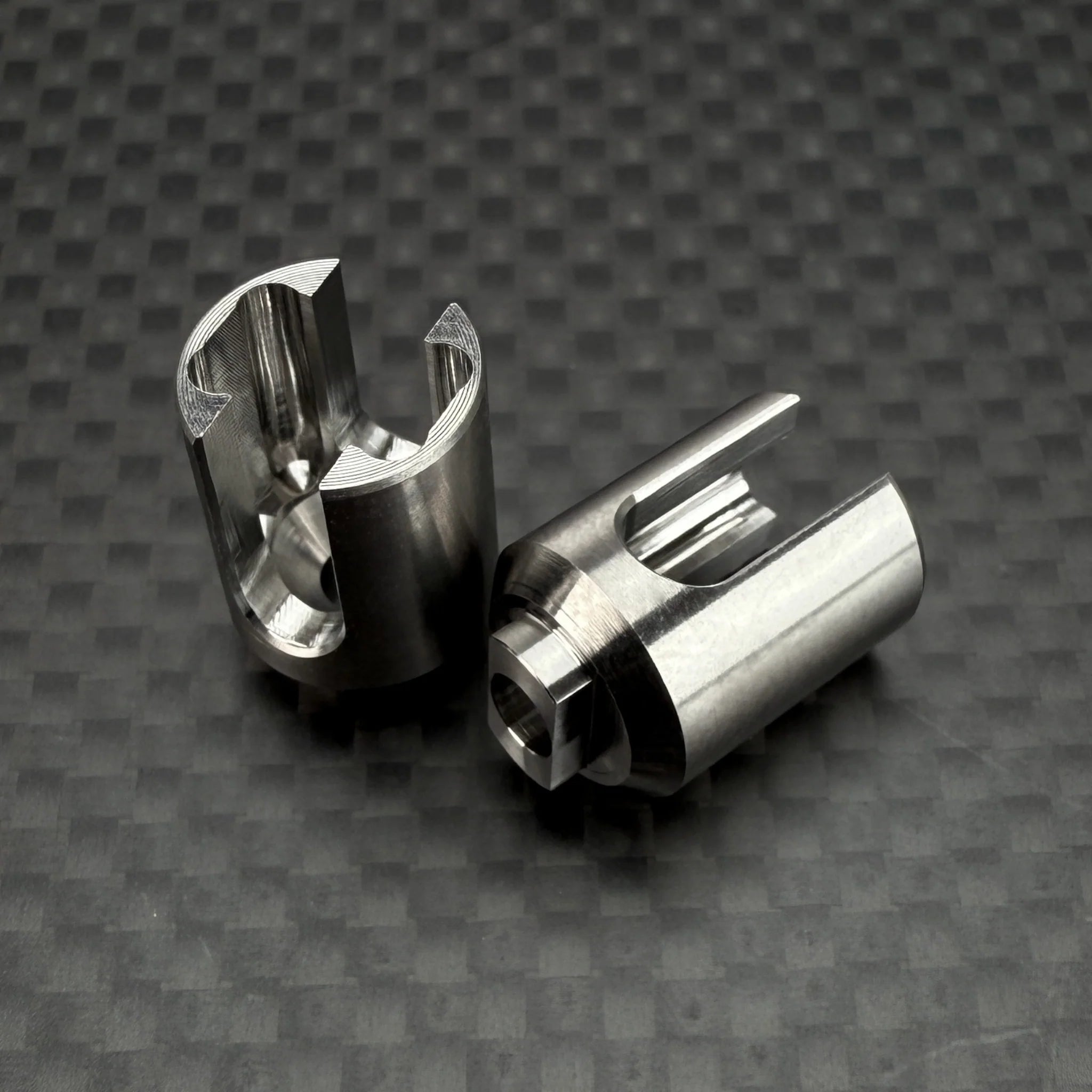 R1 Wurks 900248 Titanium IRJ Spool Outdrive Cups for Awesomatix A800R
